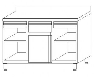 Mueble Cafetero MCD-100 Docriluc